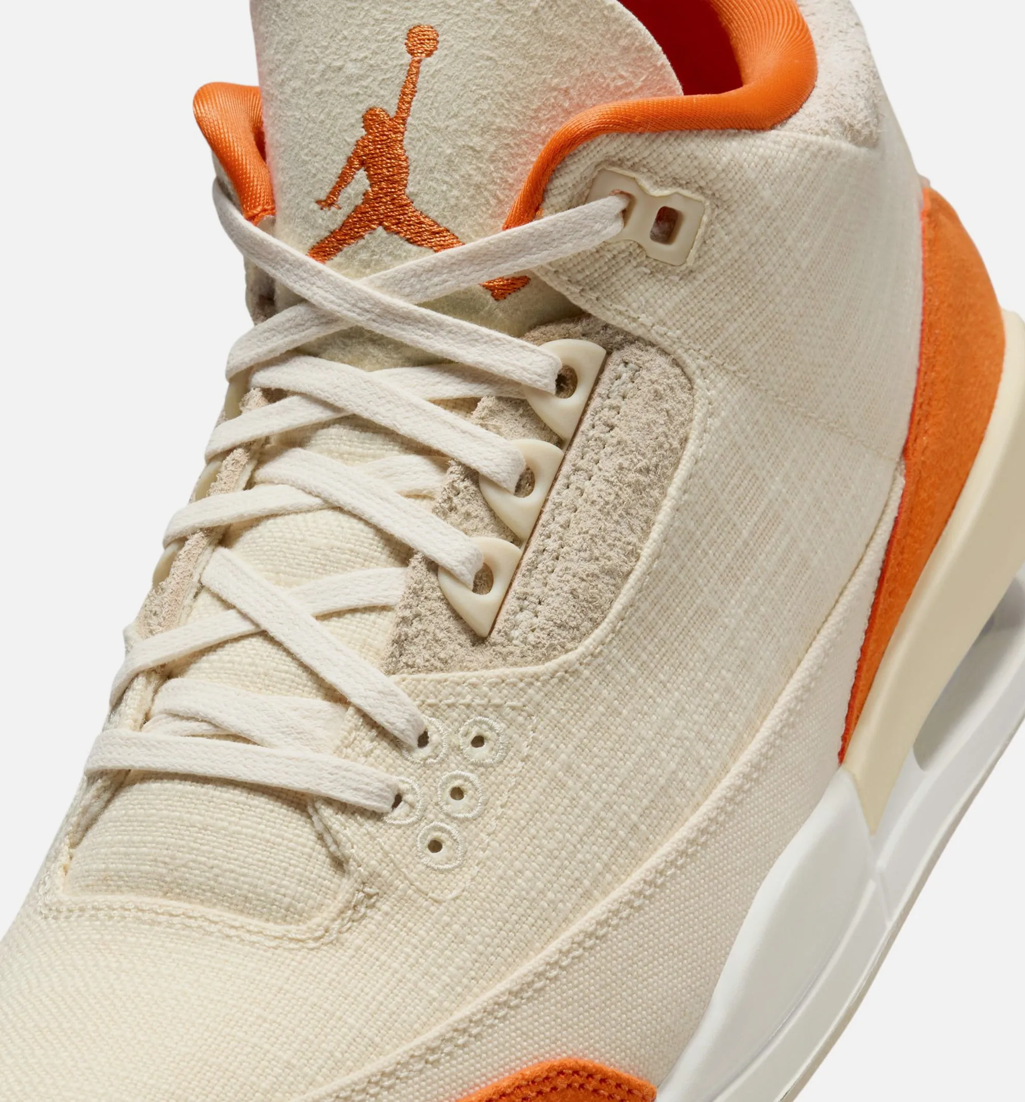 Air Jordan 3 Retro Starfish Womens Lifestyle Shoe - Fossil/Starfish/Sail sold by Nice Kicks Retail product image thumbnail 3
