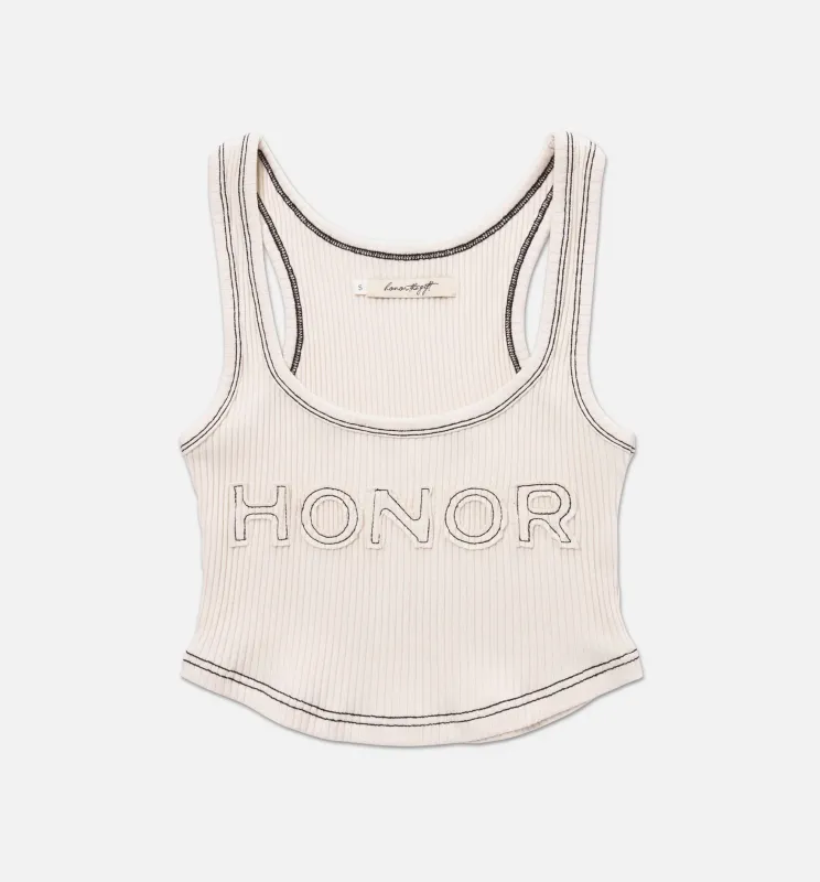 Charm Womens Tank Top - White made by Nice Kicks Retail