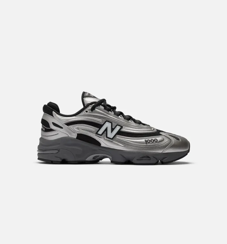1000 Mens Lifestyle Shoe - Silver Metallic/Black made by New Balance