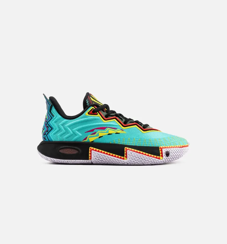 Kai 2 Retro 90S Mens Basketball Shoe - Teal/Black/Orange sold by Nice Kicks Retail