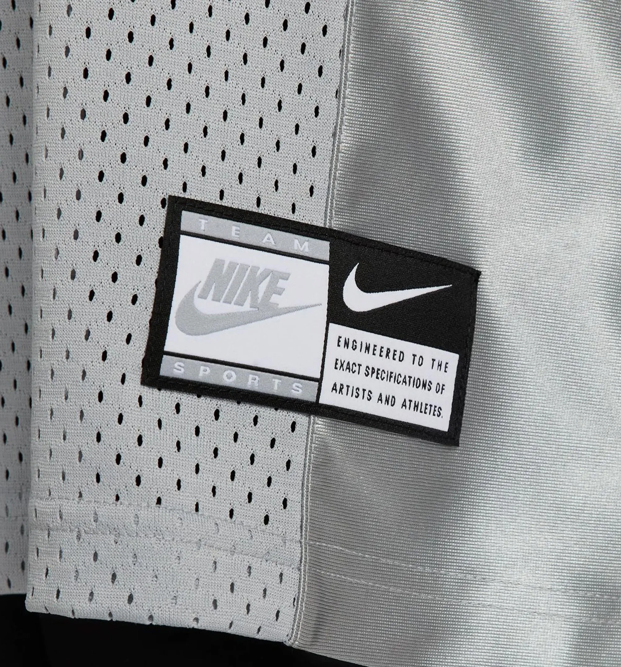 NSW Oversized Graphic Womens Jersey - Light Smoke Grey/Barely Volt sold by Nice Kicks Retail product image thumbnail 3