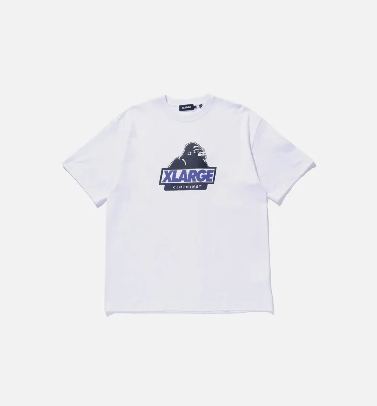 Slanted OG Mens Short Sleeve Shirt - White sold by Nice Kicks Retail
