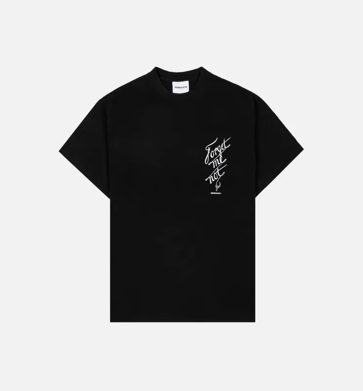 Forget Me Not Mens Short Sleeve Shirt - Black made by Nice Kicks Retail