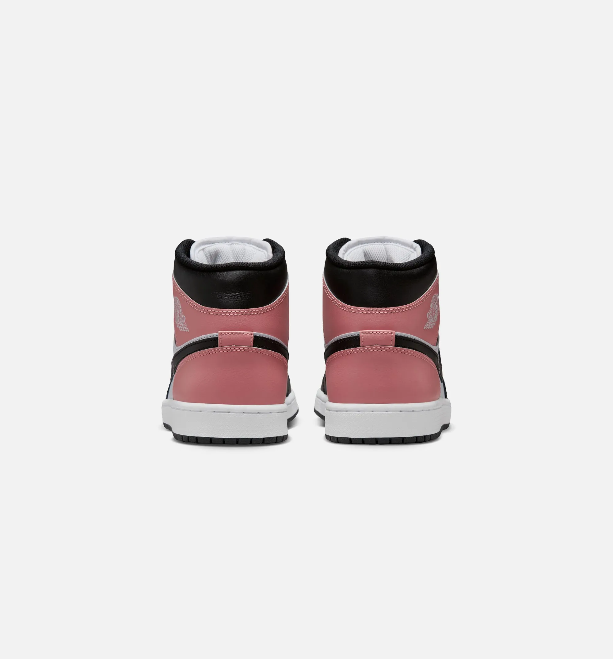 Air Jordan 1 Mid Mens Lifestyle Shoe - White/Rust Pink/Black sold by Nice Kicks Retail product image thumbnail 2