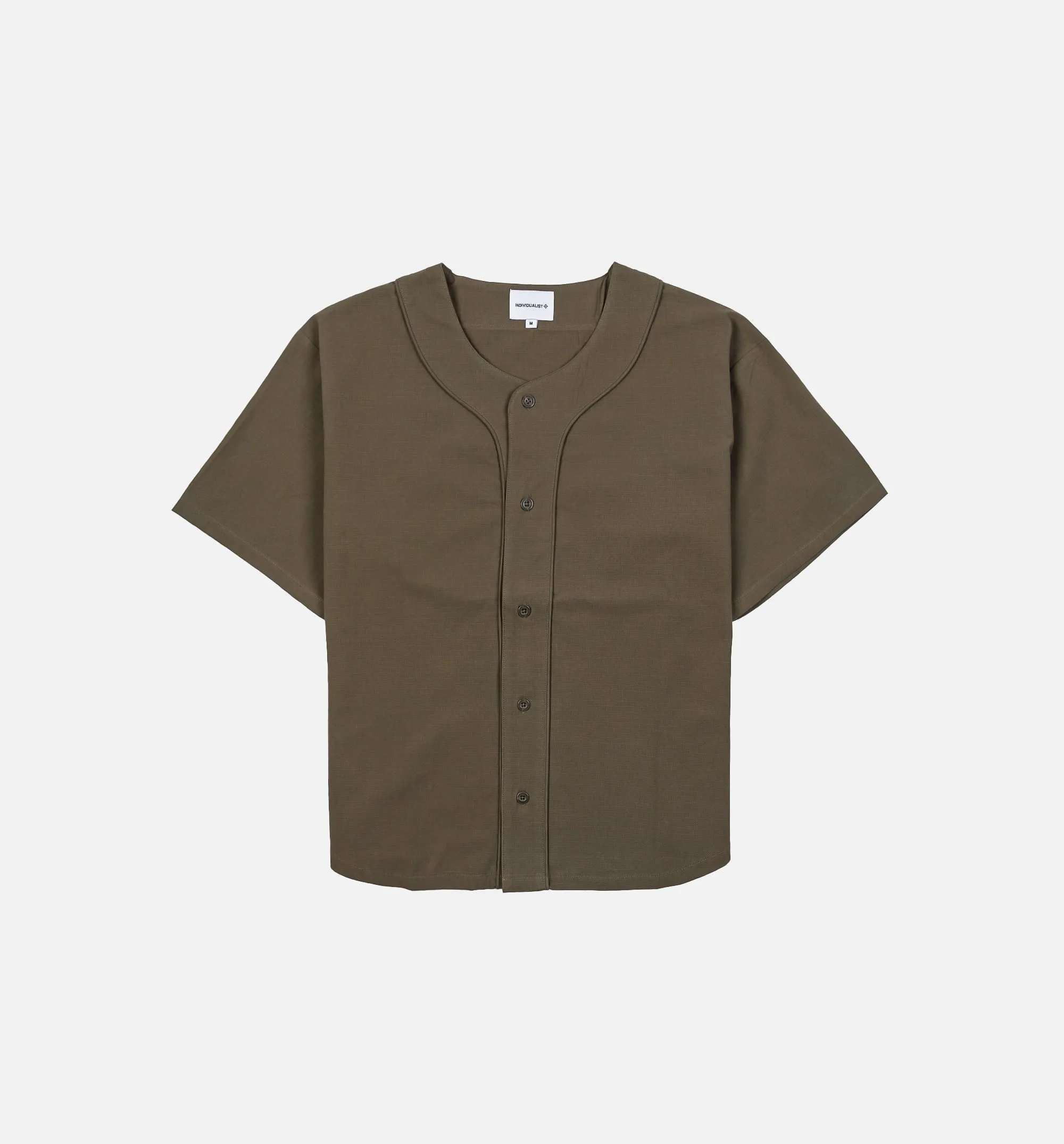 Field Day Baseball Mens Short Sleeve Shirt - Olive sold by Nice Kicks Retail