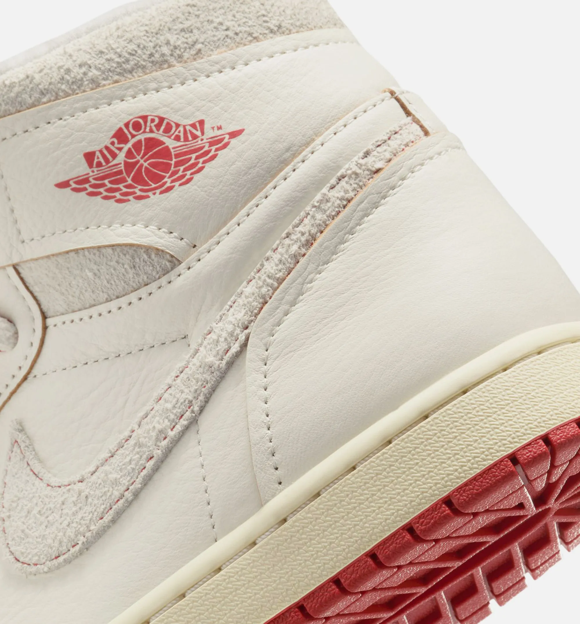 Air Jordan 1 High OG Rare Air Cinnabar Womens Lifestyle Shoe - Sail/Cinnabar/Light Bone sold by Nice Kicks Retail product image thumbnail 4