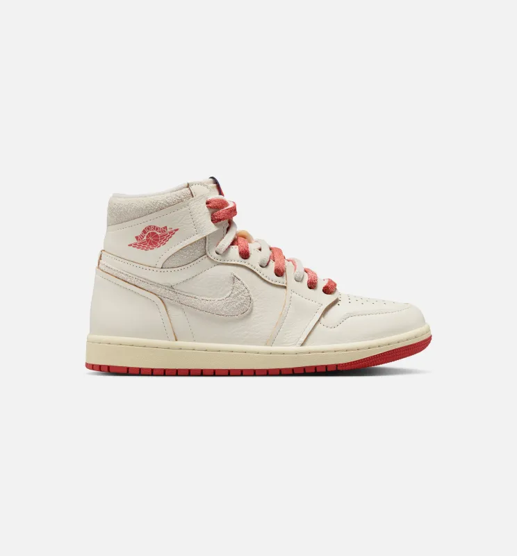 Air Jordan 1 High OG Rare Air Cinnabar Womens Lifestyle Shoe - Sail/Cinnabar/Light Bone sold by Nice Kicks Retail