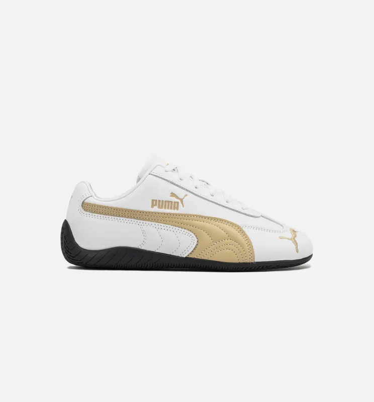 Speedcat Leather Womens Lifestyle Shoe - White/Almond made by Puma