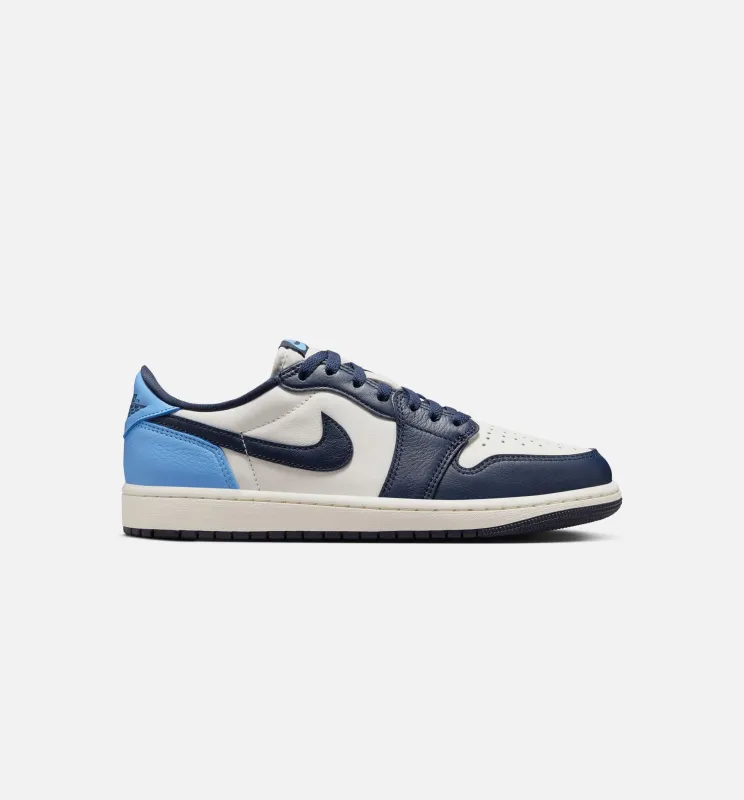 Air Jordan 1 Retro Low OG Obsidian Mens Lifestyle Shoe - Obsidian/University Blue/Sail sold by Nice Kicks Retail