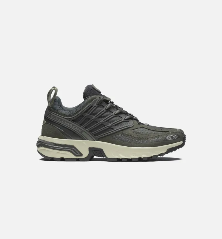 ACS Pro Leather Mens Lifestyle Shoe - Peat/Deep Lichen Green/Green Haze made by Salomon