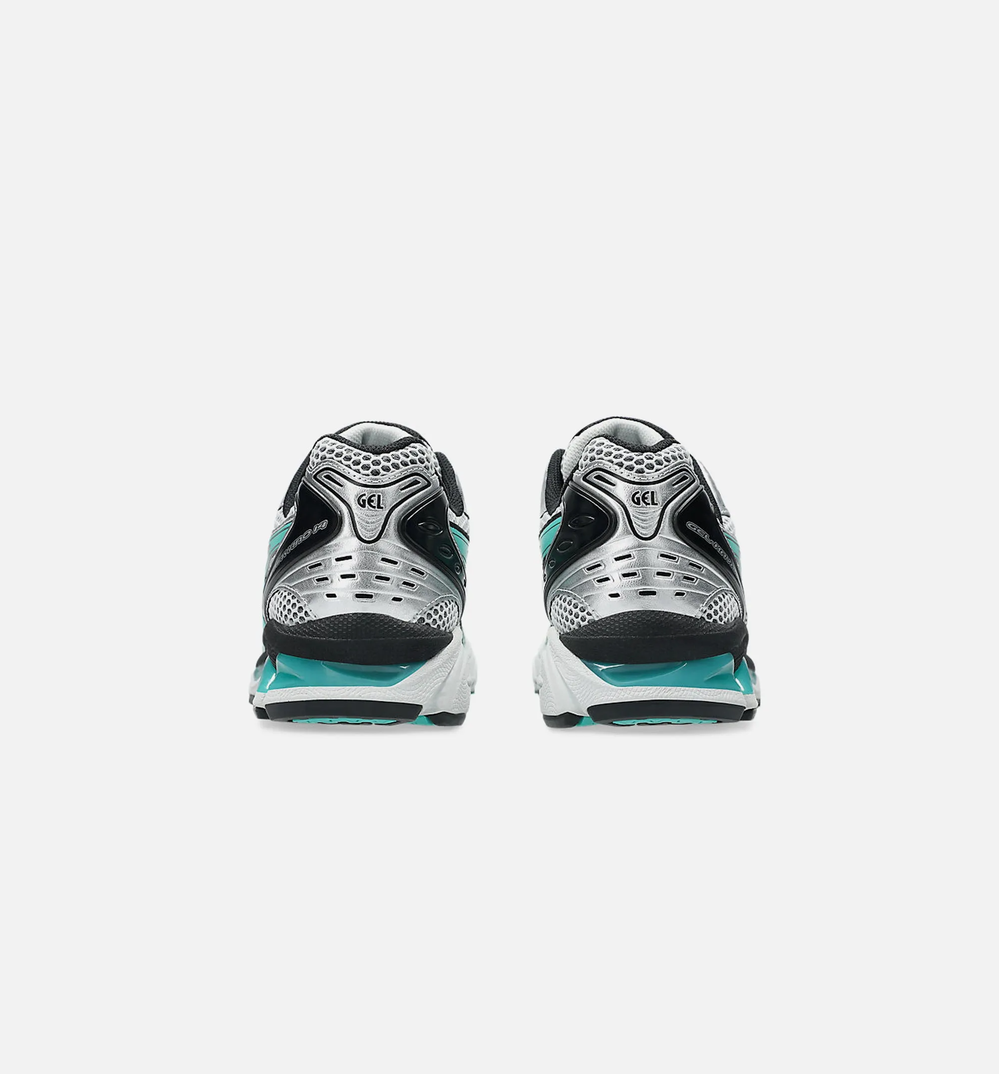 Gel Kayano 14 Mens Lifestyle Shoe - Aqua Blue/Metallic Silver sold by Nice Kicks Retail product image thumbnail 2