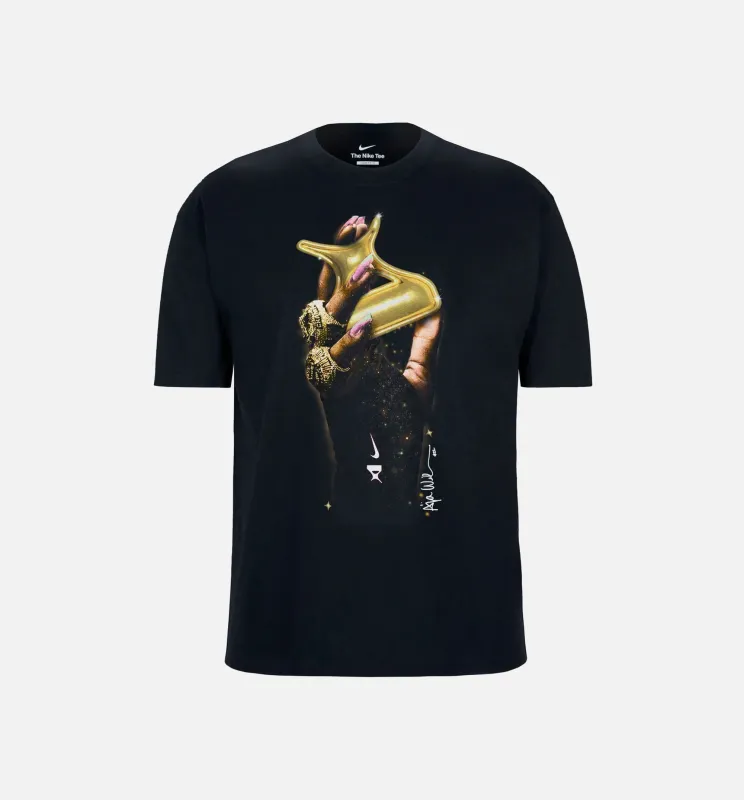 A'ja Wilson Rings So Win Mens Short Sleeve Shirt - Black sold by Nice Kicks Retail