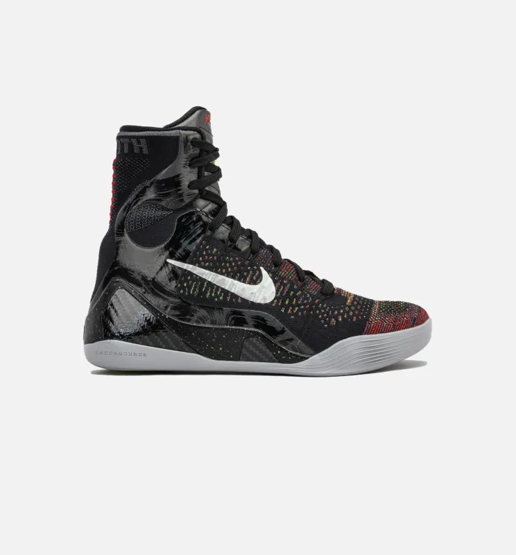 Kobe 9 Elite Protro Masterpiece Mens Basketball Shoe -  Black/Multicolor Limit One Per Customer sold by Nice Kicks Retail