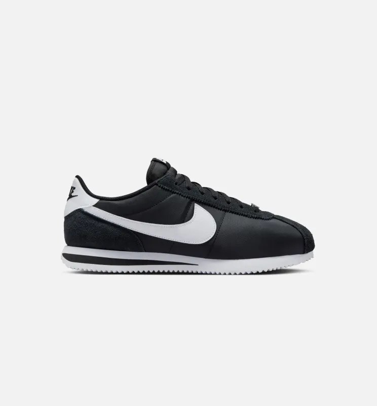 Cortez TXT Mens Lifestyle Shoe - Black/White made by Nike