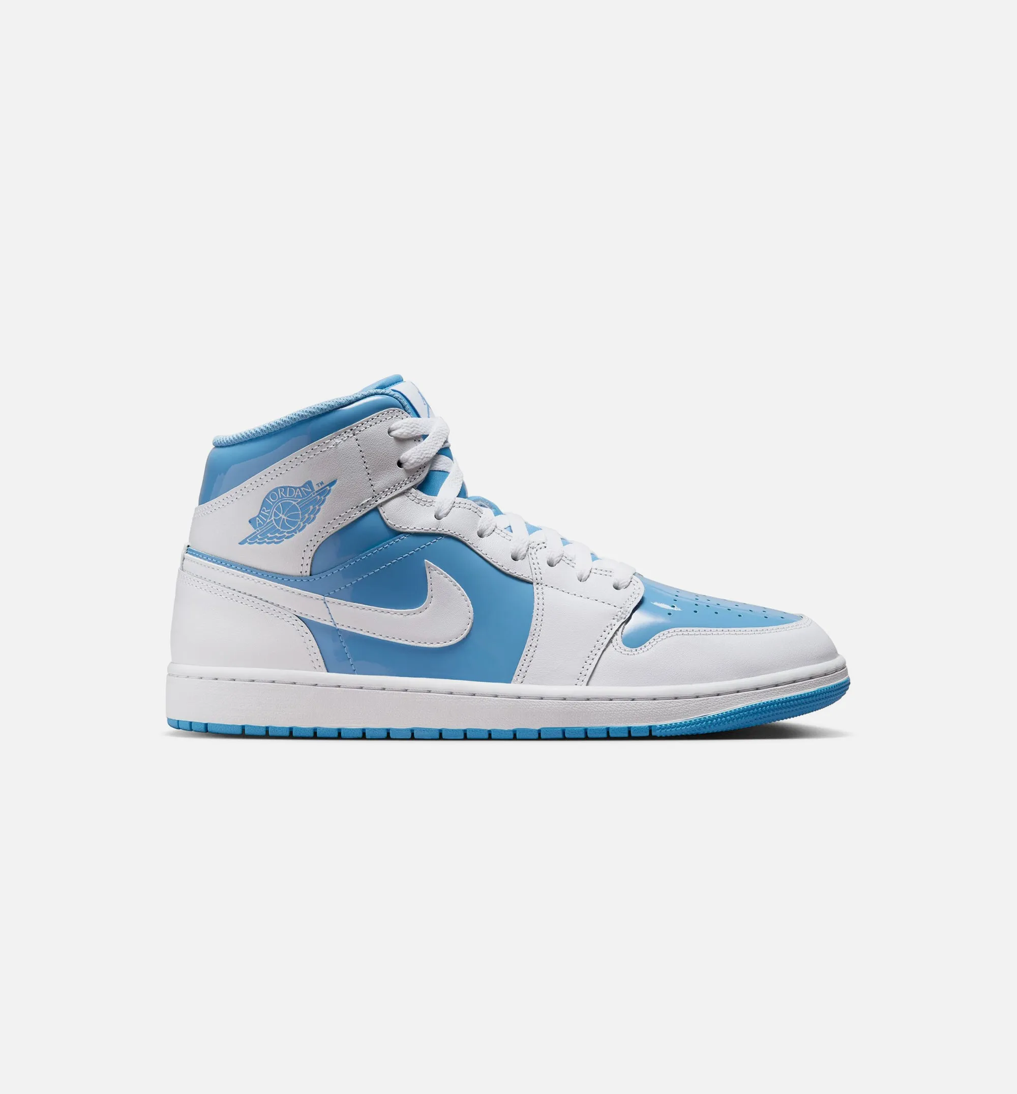 Air Jordan 1 Retro Mid Legend Blue Mens Lifestyle Shoe - Legend Blue/White sold by Nice Kicks Retail