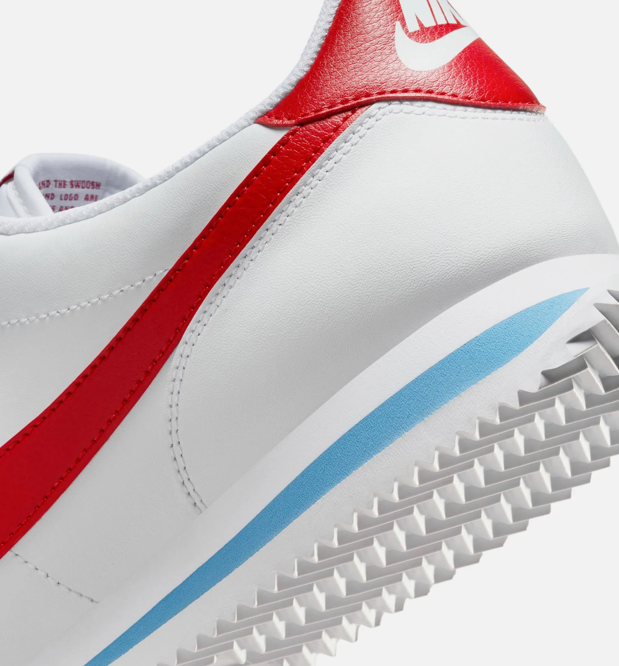 Cortez Forrest Gump Mens Lifestyle Shoe - White/Varsity Blue/Varsity Red sold by Nice Kicks Retail product image thumbnail 3