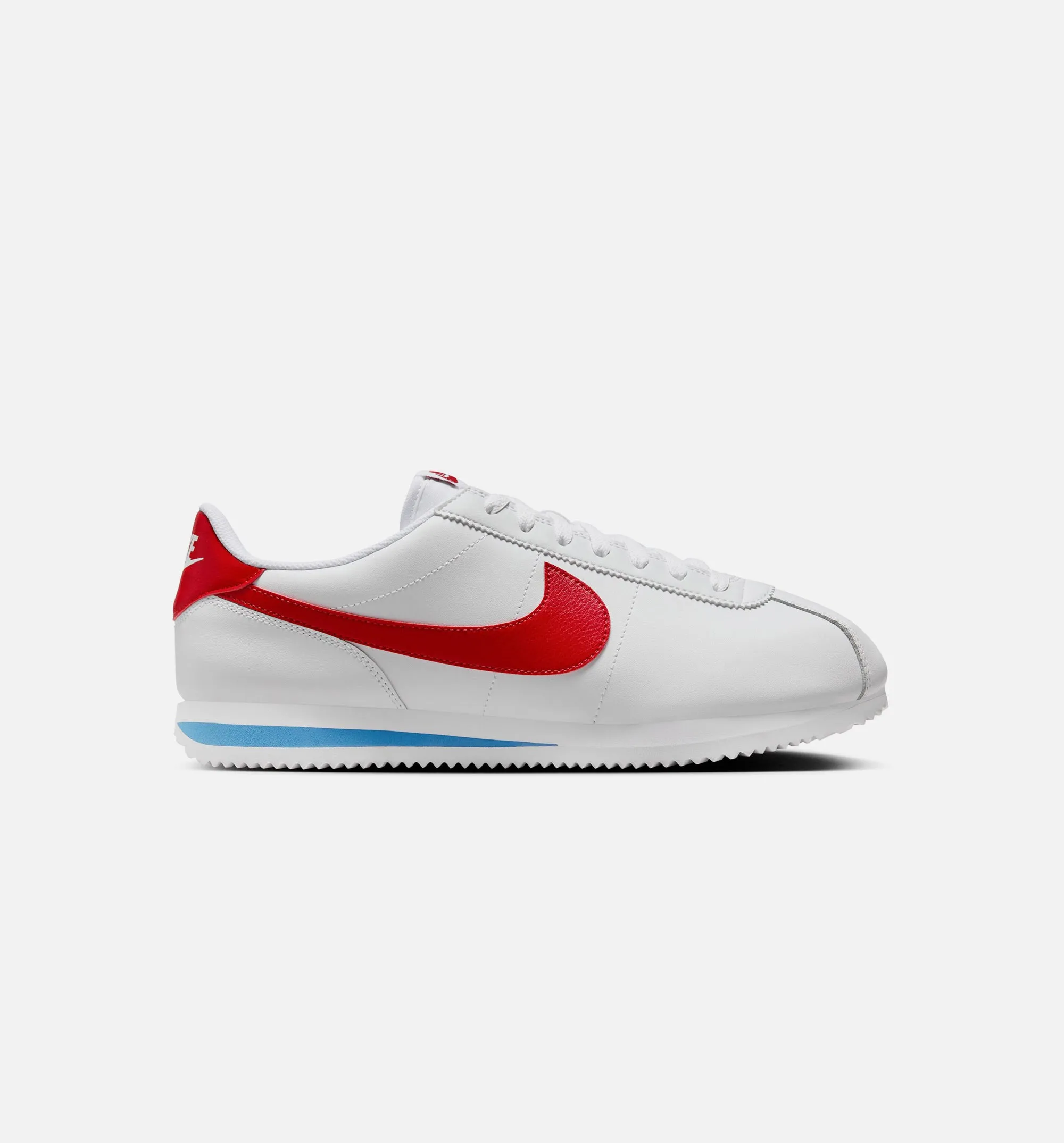 Cortez Forrest Gump Mens Lifestyle Shoe - White/Varsity Blue/Varsity Red sold by Nice Kicks Retail