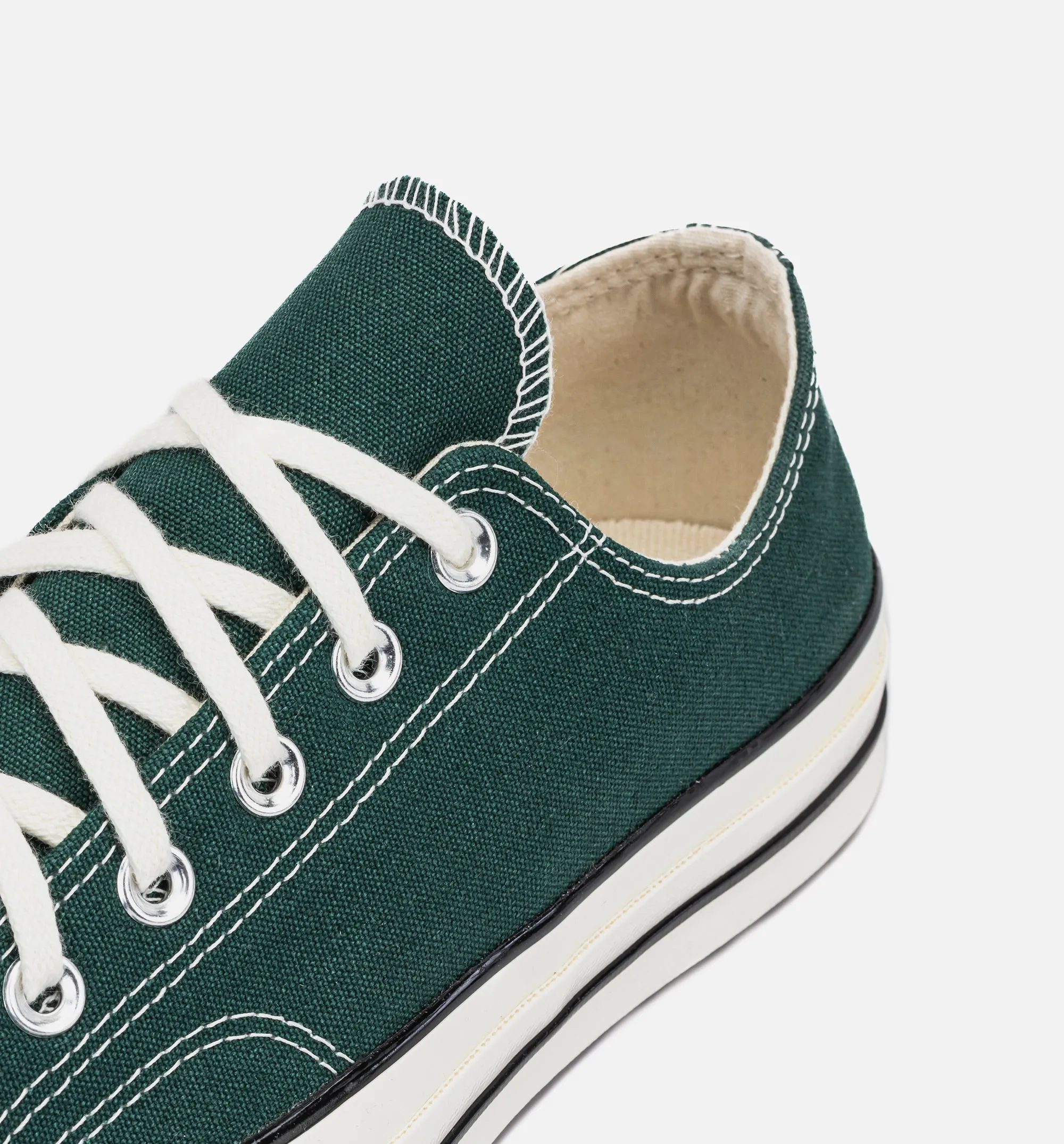 Chuck 70 OX Green Navy Mens Lifestyle Shoe - Green Envy/Egret/Black sold by Nice Kicks Retail product image thumbnail 2