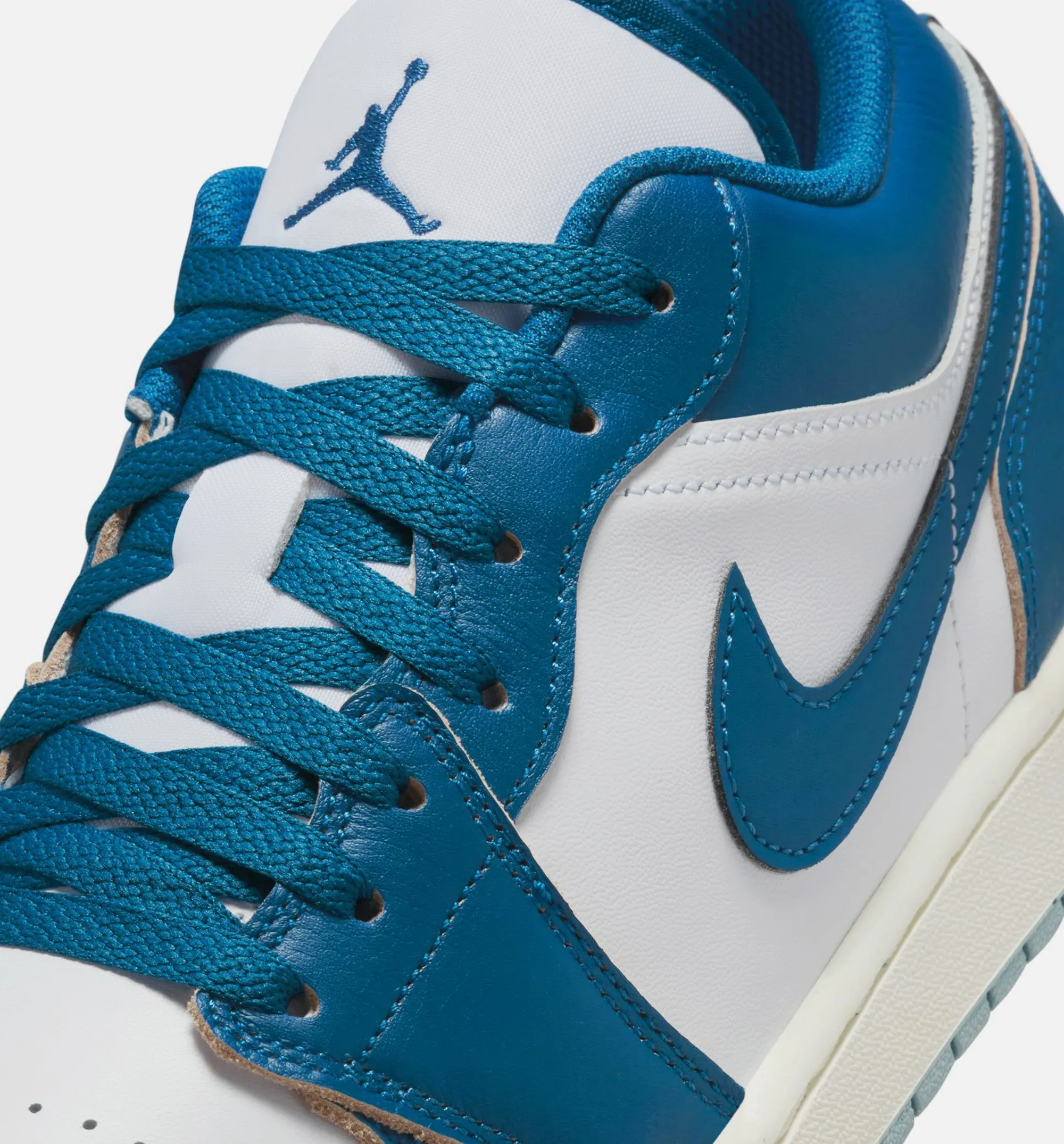 Air Jordan 1 Low SE Industrial Blue Mens Lifestyle Shoe - White/Blue Grey/Sail/Industrial Blue sold by Nice Kicks Retail product image thumbnail 2
