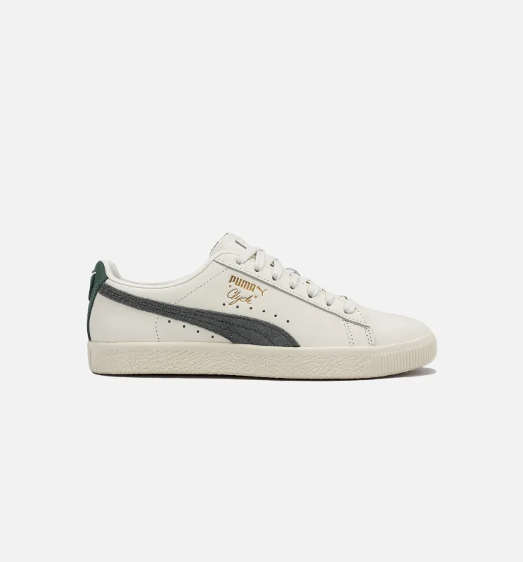 Clyde Mens Lifestyle Shoe - White/Grey/Eucalyptus Green sold by Nice Kicks Retail
