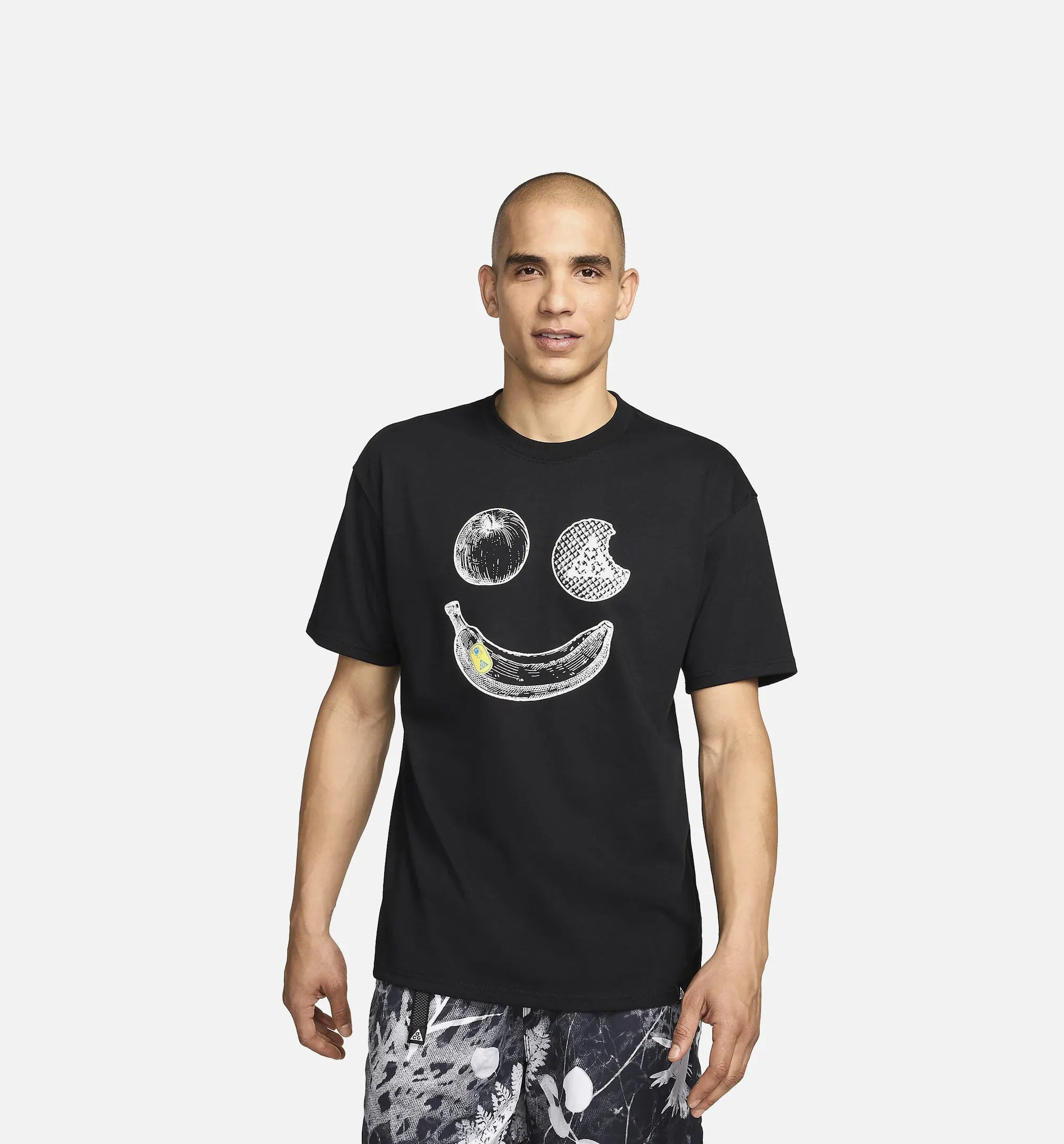 ACG Hike Snacks Mens Short Sleeve Shirt - Black sold by Nice Kicks Retail