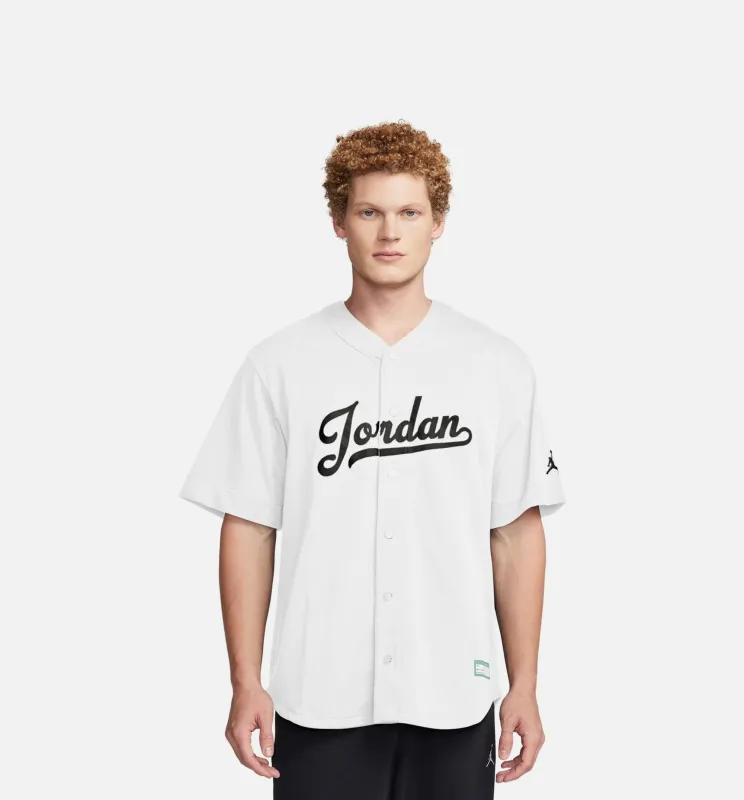 Flight MVP Baseball Top Mens Jersey - White/Black sold by Nice Kicks Retail