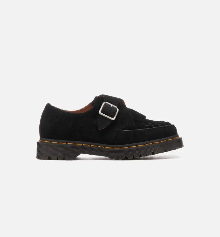 Ramsey Suede Kiltie Buckle Creepers Mens Lifestyle Shoe - Black sold by Nice Kicks Retail