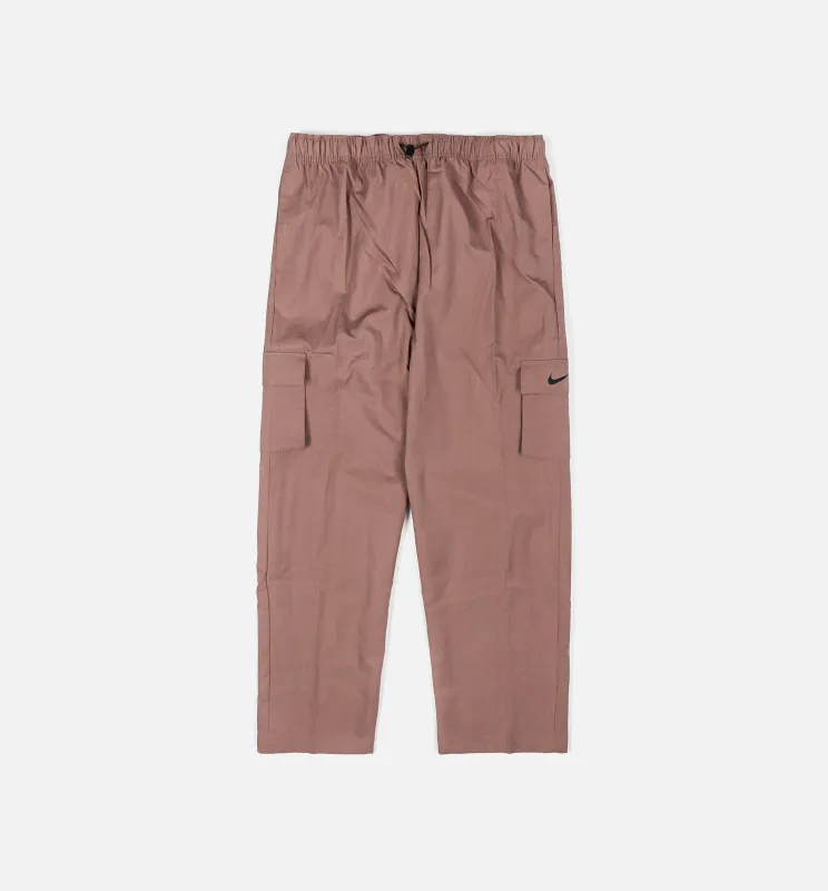 NSW Essential High Rise Woven Cargo Womens Pants - Smokey Mauve made by Nike