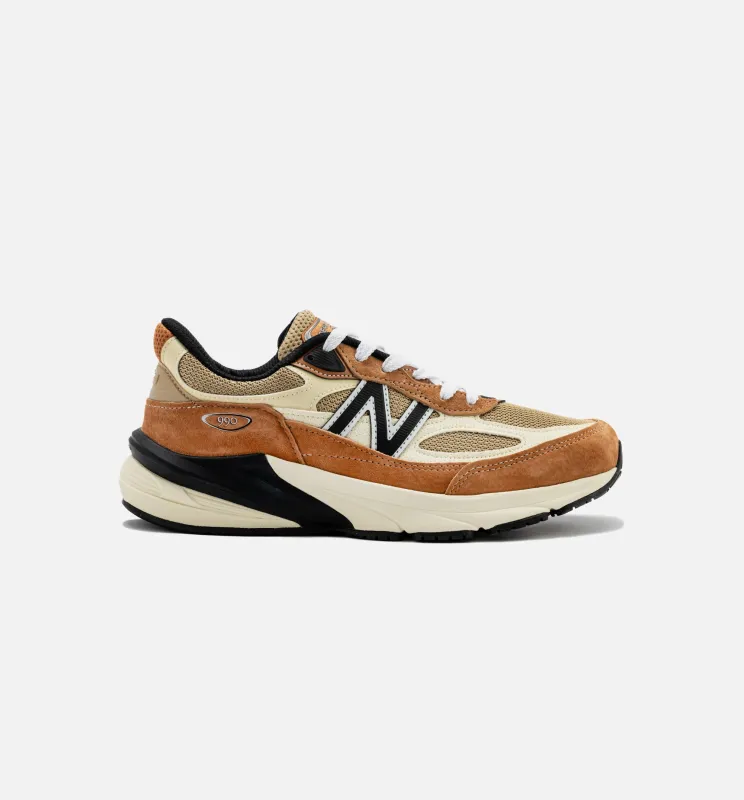 990v6 Made in USA Mens Lifestyle Shoe - Sepia Orange sold by Nice Kicks Retail