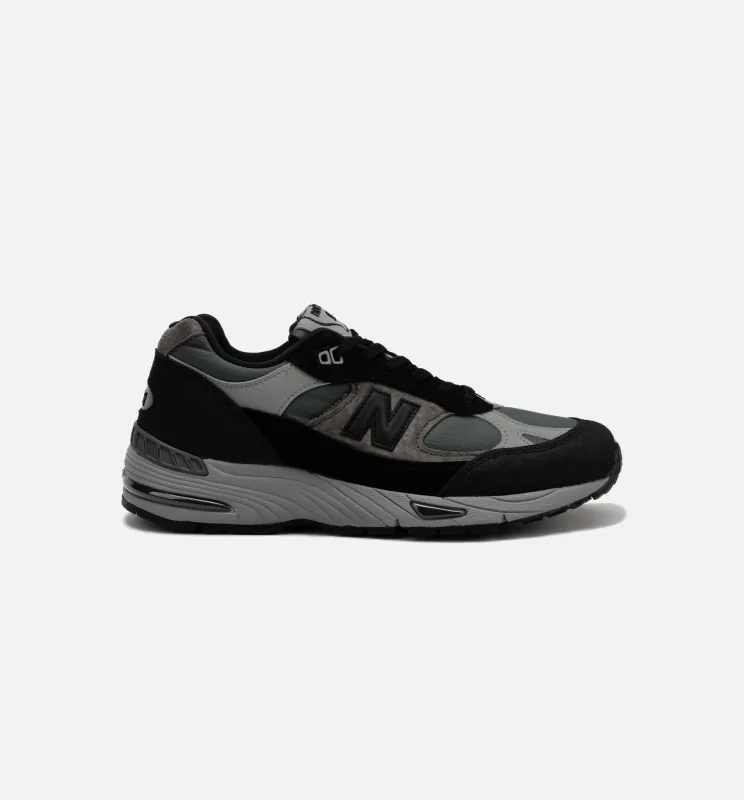 991v1 Made in UK Mens Lifestyle Shoe - Black/Grey made by New Balance