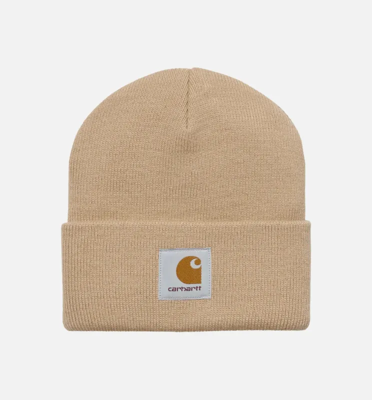 Knit Cuffed Beanie Mens Hat - Beige sold by Nice Kicks Retail