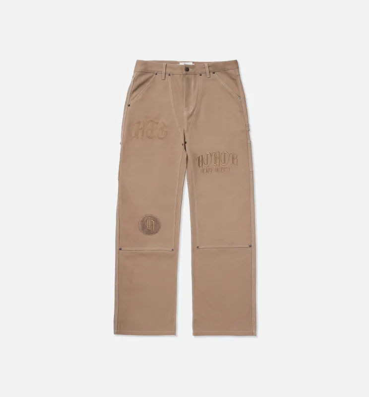 Script Carpenter Mens Pants - Brown sold by Nice Kicks Retail
