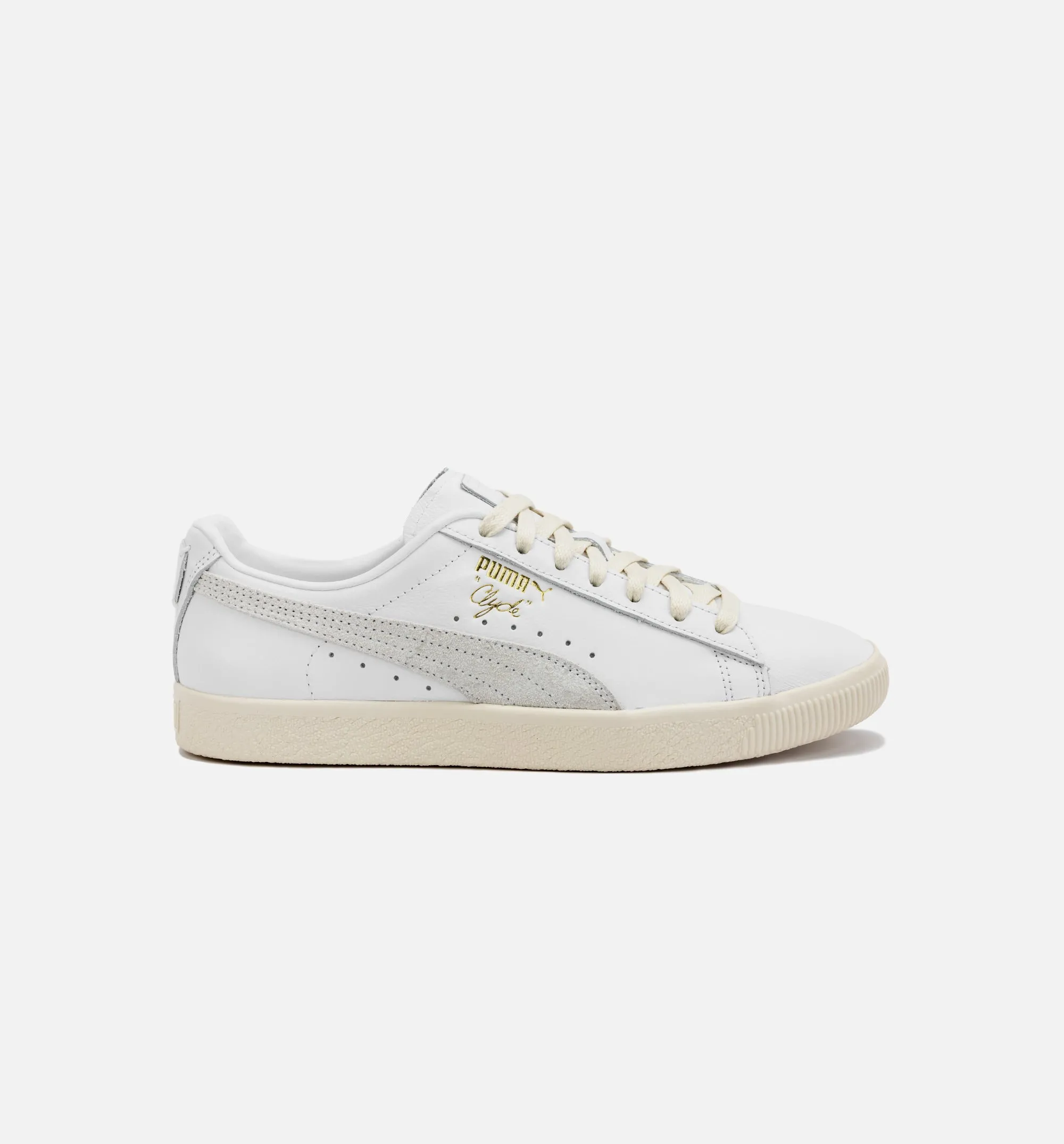Clyde Mens Lifestyle Shoe - White/Grey sold by Nice Kicks Retail