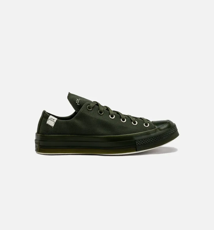 A COLD WALL Chuck 70 Low Top Mens Lifestyle Shoe - Green made by Converse