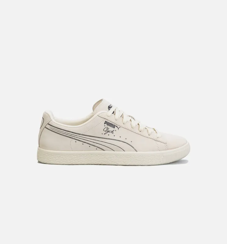 Clyde No.1 Mens Lifestyle Shoe - White sold by Nice Kicks Retail