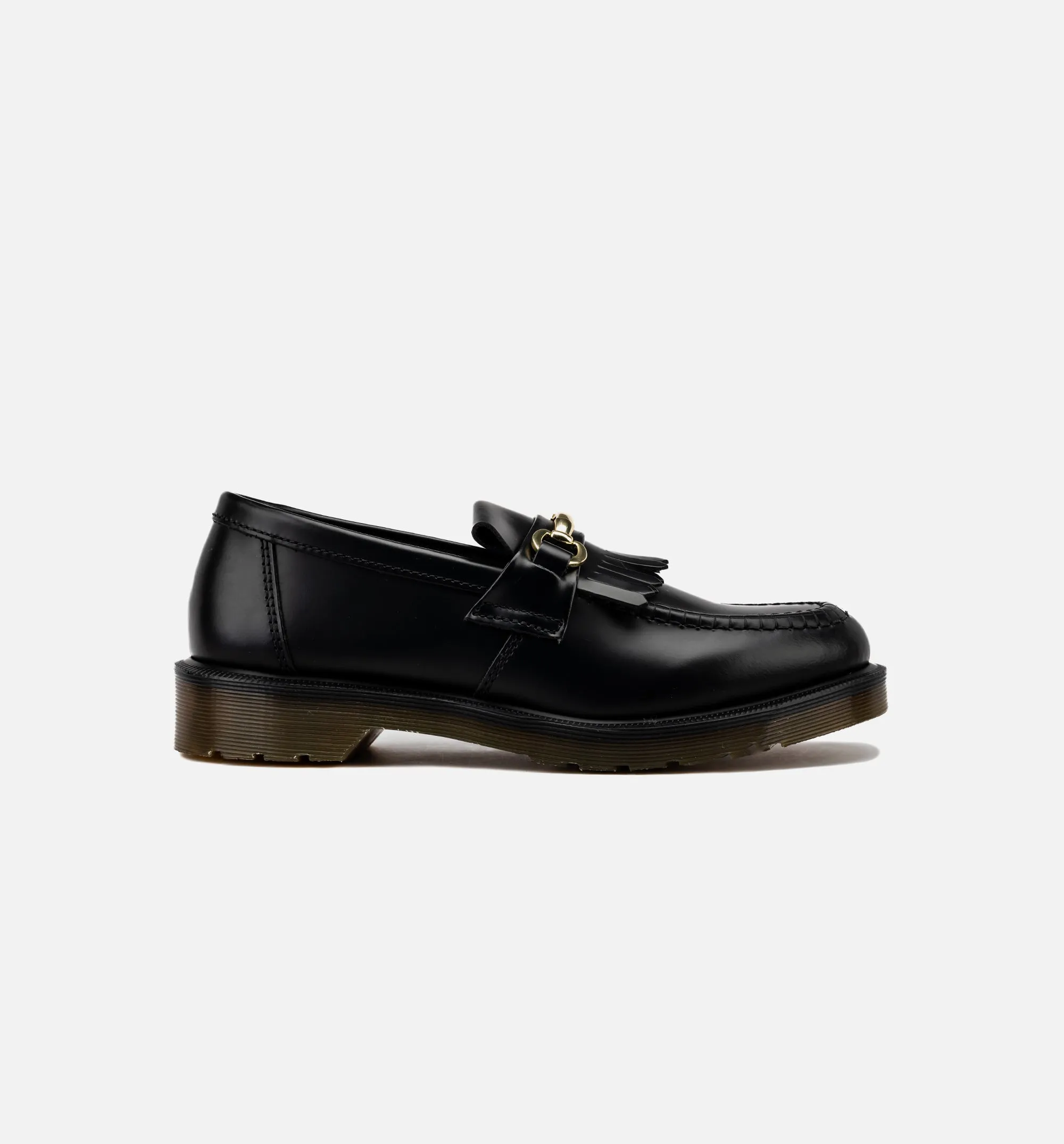 Adrian Snaffle Smooth Leather Kiltie Loafers Mens Lifestyle Shoe - Black sold by Nice Kicks Retail