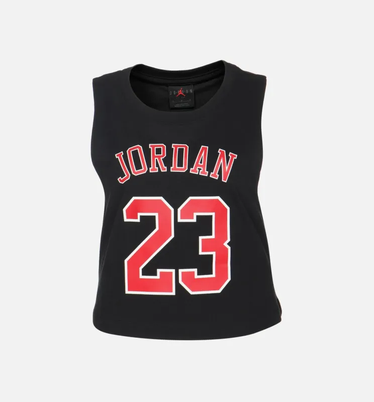 Heritage Tank Womens Short Sleeve Shirt - Black made by Jordan