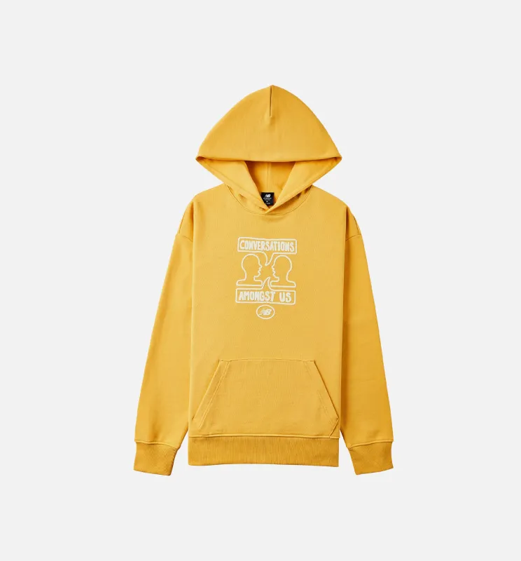 Conversations Amongst Us Hoodie Mens Hoodie - Yellow made by New Balance