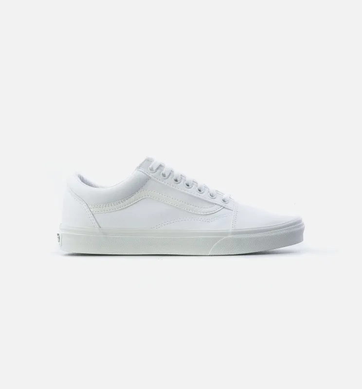 Old Skool Mens Lifestyle Shoe - White/White sold by Nice Kicks Retail