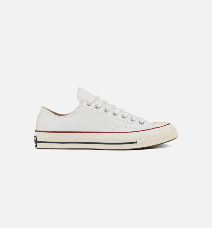 Chuck 70 Ox Low Top Mens Lifestyle Shoe - White/Garnet/Egret made by Converse
