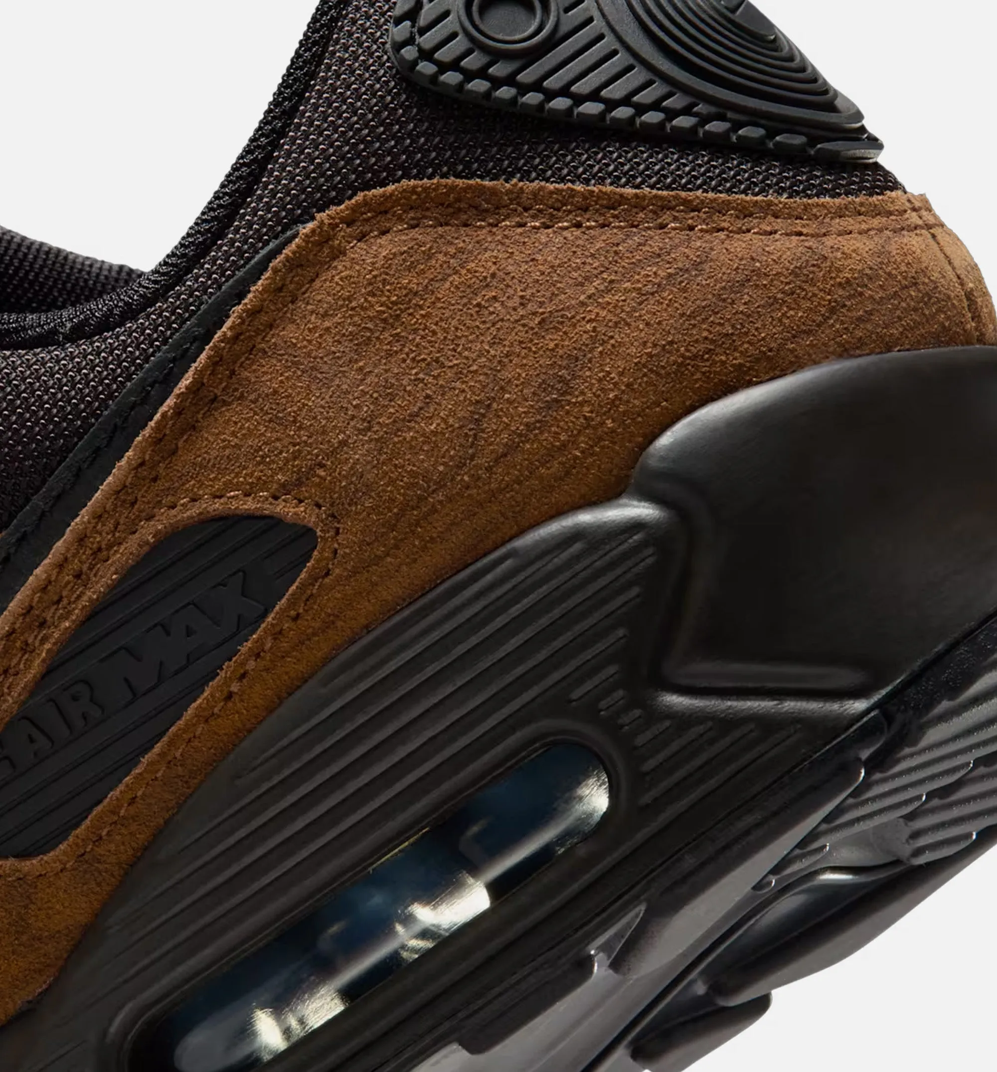 Air Max 90 Premium Mens Lifestyle Shoe - Light British Tan/Velvet Brown/Black sold by Nice Kicks Retail product image thumbnail 4
