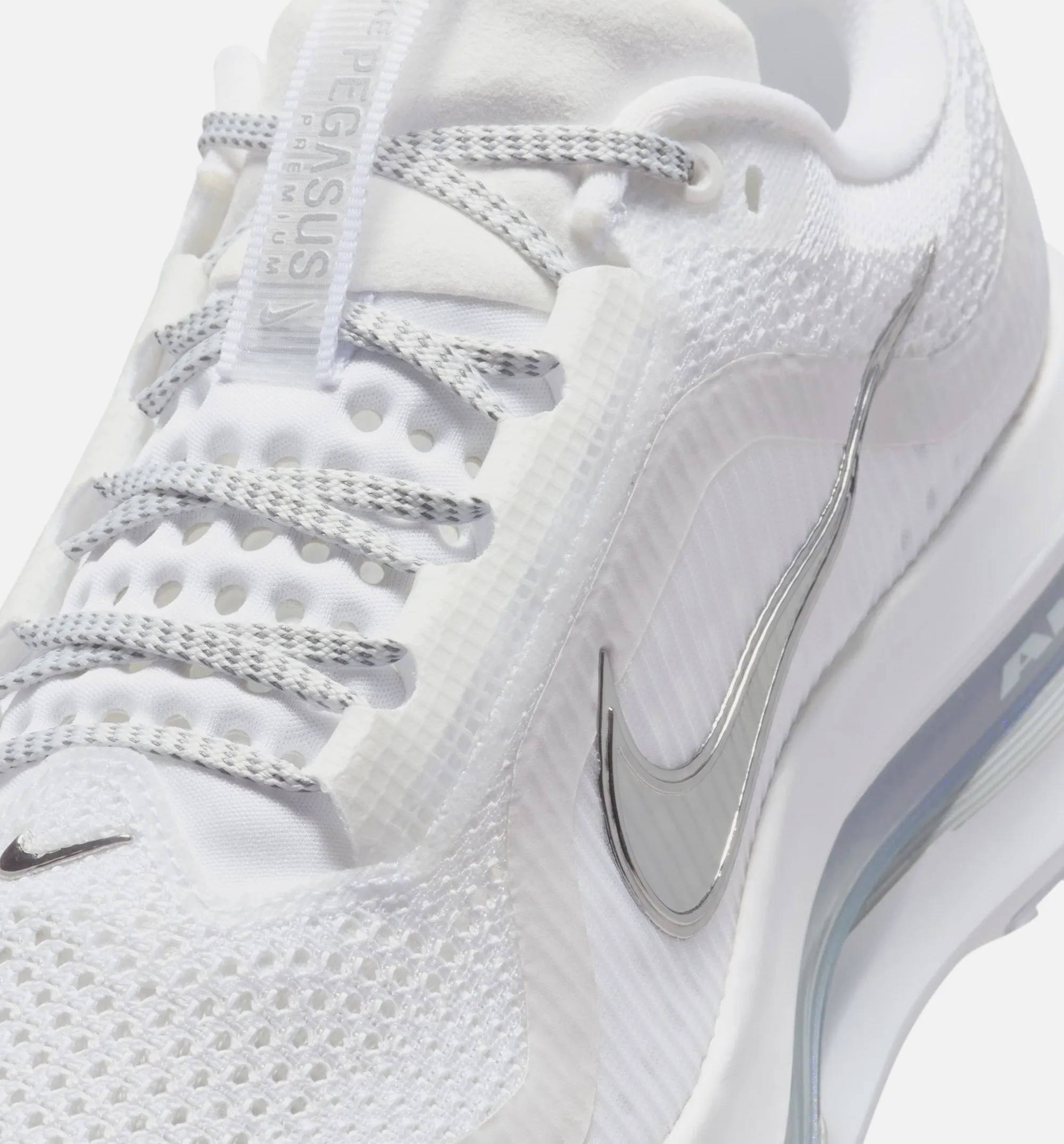 Pegasus Premium Womens Lifestyle Shoe - White/Metallic Silver/Metallic Silver sold by Nice Kicks Retail product image thumbnail 3