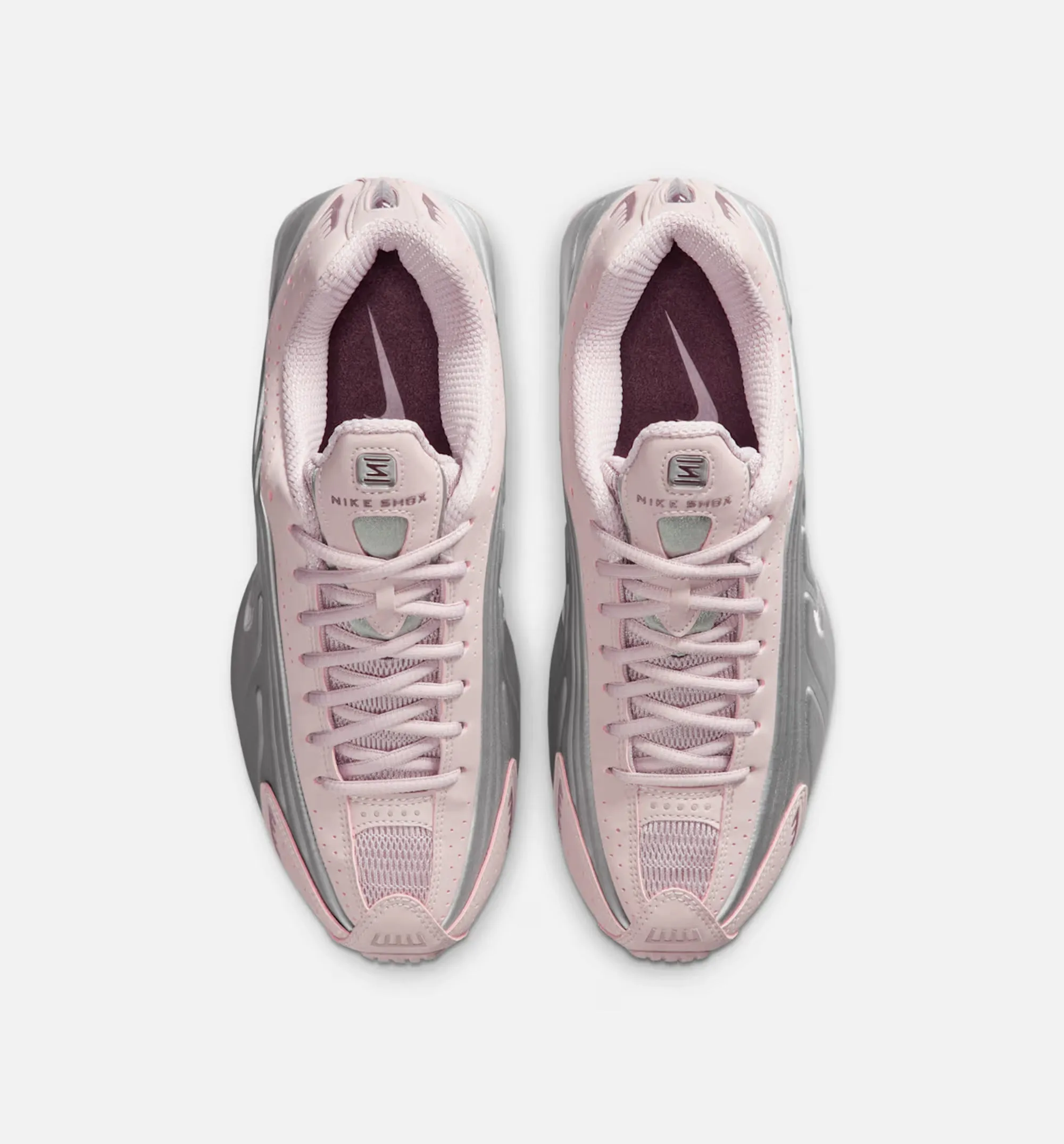 Shox R4 Womens Lifestyle Shoe - Particle Rose/Tattoo/Metallic Silver sold by Nice Kicks Retail product image thumbnail 5