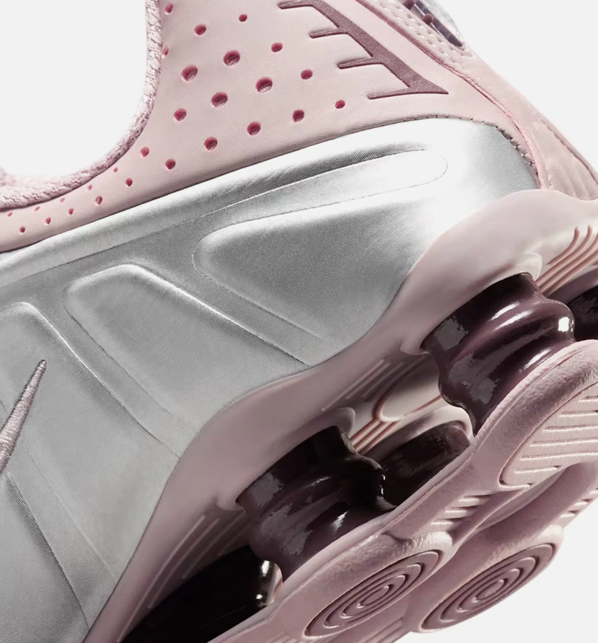 Shox R4 Womens Lifestyle Shoe - Particle Rose/Tattoo/Metallic Silver sold by Nice Kicks Retail product image thumbnail 4
