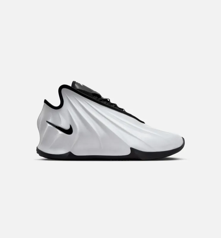 G.T. Future Mens Basketball Shoe - Metallic Silver/Black/White made by Nike