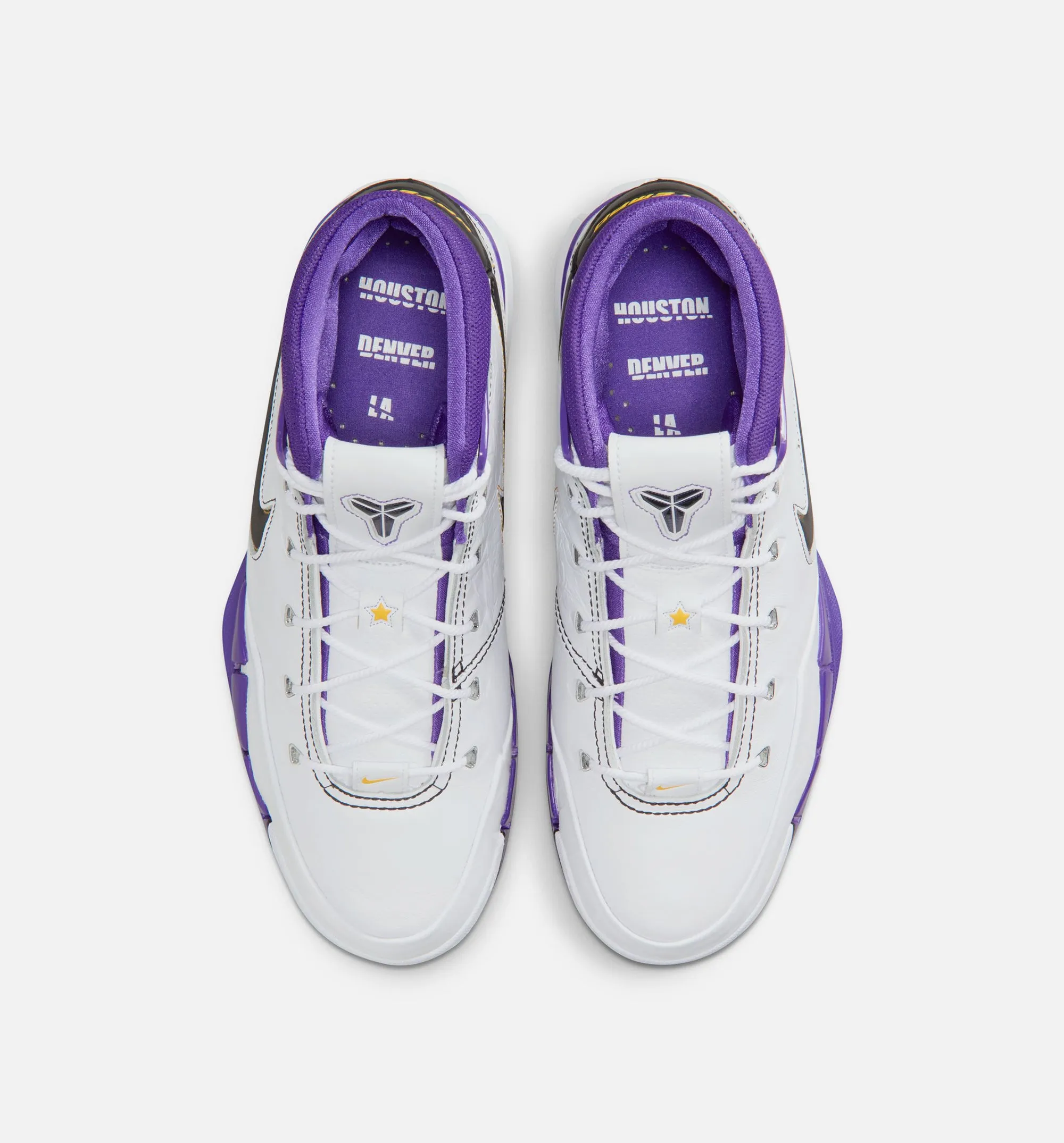 Kobe 1 Protro 81 Points Mens Basketball Shoe - White/Black/Court Purple sold by Nice Kicks Retail product image thumbnail 5