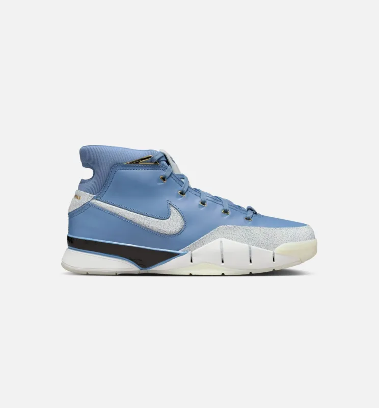 Kobe 1 Protro Work Blue And Metallic Gold Mens Lifestyle Shoe - Work Blue/Metallic Gold/Summit White Limit One Per Customer sold by Nice Kicks Retail