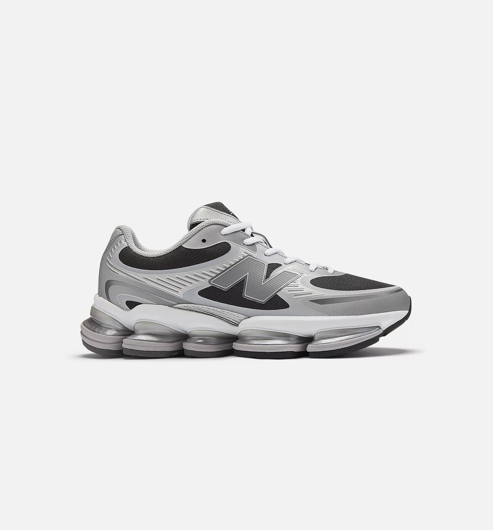 ABZORB 2000 Mens Lifestyle Shoe - Silver Metallic/Faded Black sold by Nice Kicks Retail