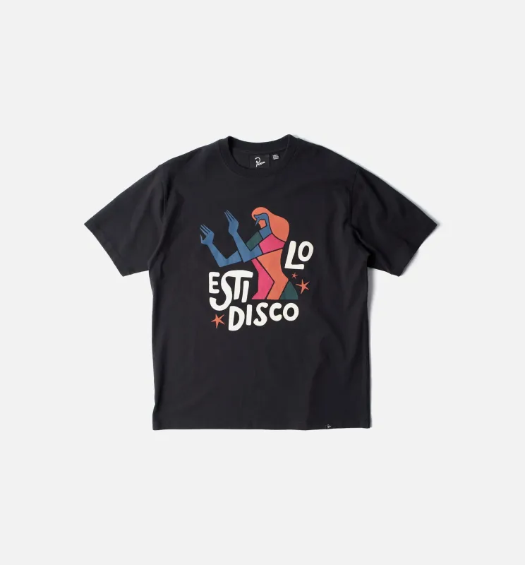 Estilo Disco Mens Short Sleeve Shirt - Black made by by Parra