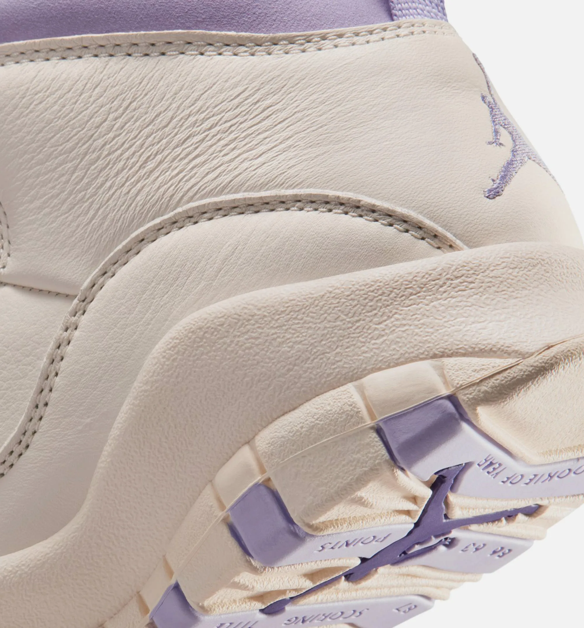 Air Jordan 10 Retro Hydrangeas Womens Lifestyle Shoe - Chalk/Hydrangeas/Wild Grape sold by Nice Kicks Retail product image thumbnail 4
